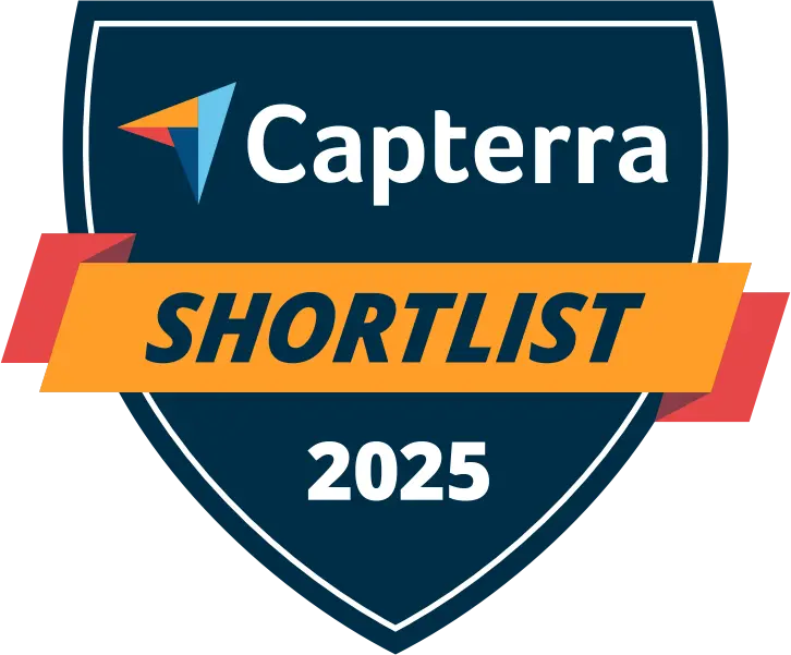 Capterra Shortlist 2025 award badge for ISAAC Instruments